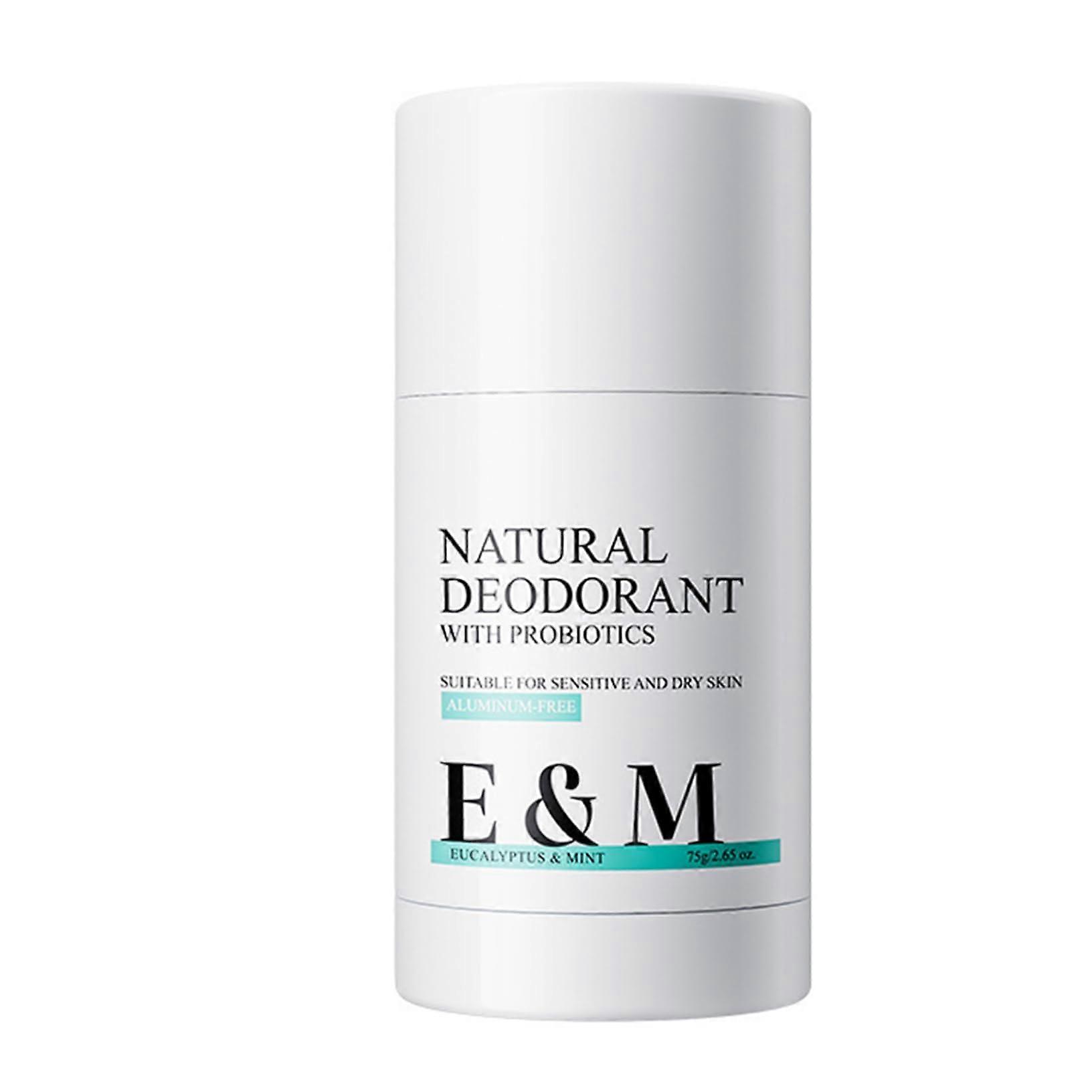 Women's Natural Deodorant Stick  Alcohol Eucalyptus Mint, LongLasting Sweat Odor Control
