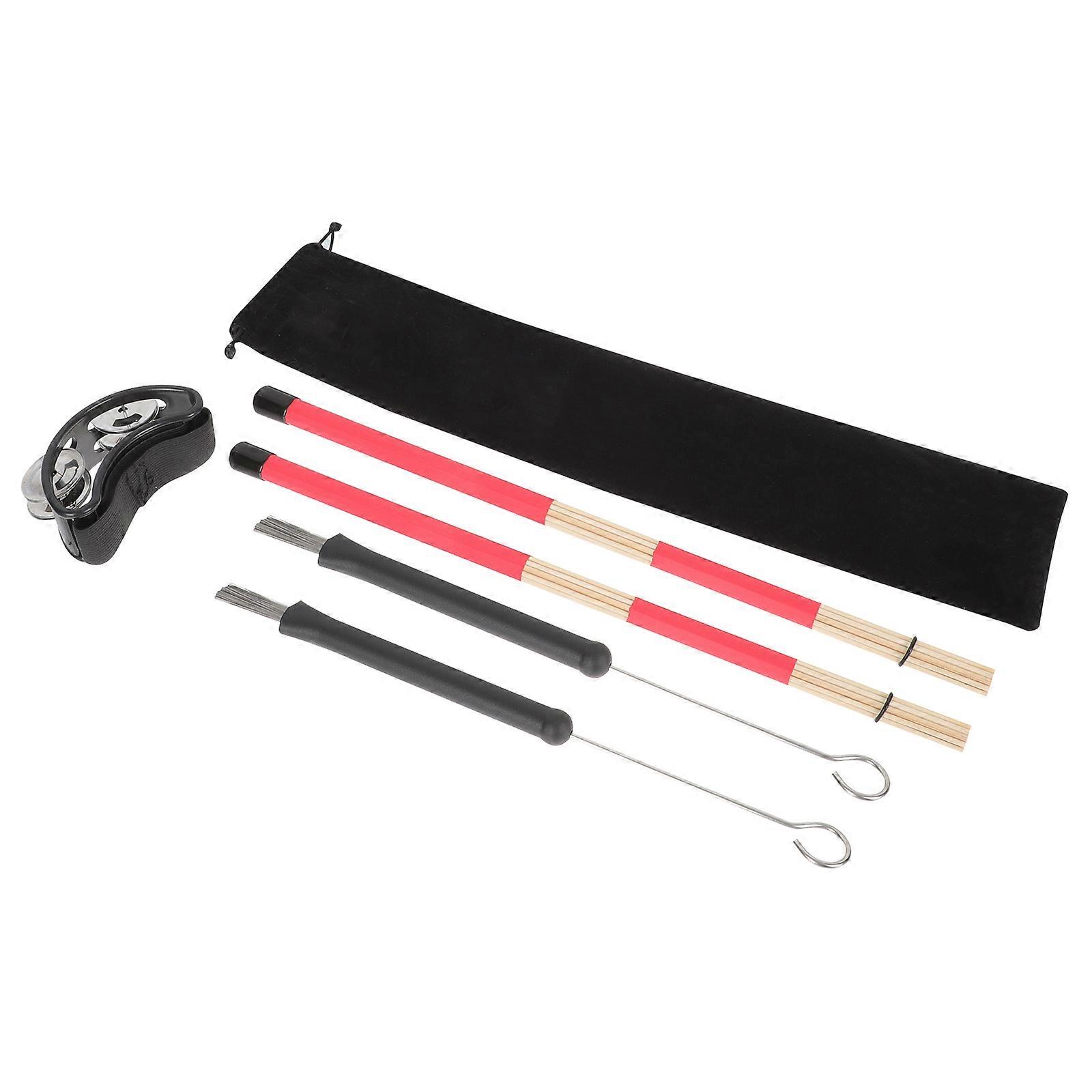 Drum Drumstick Kit Nylon Multi-Use Drum Set Jazz Drum Playing For Beginners 1Set