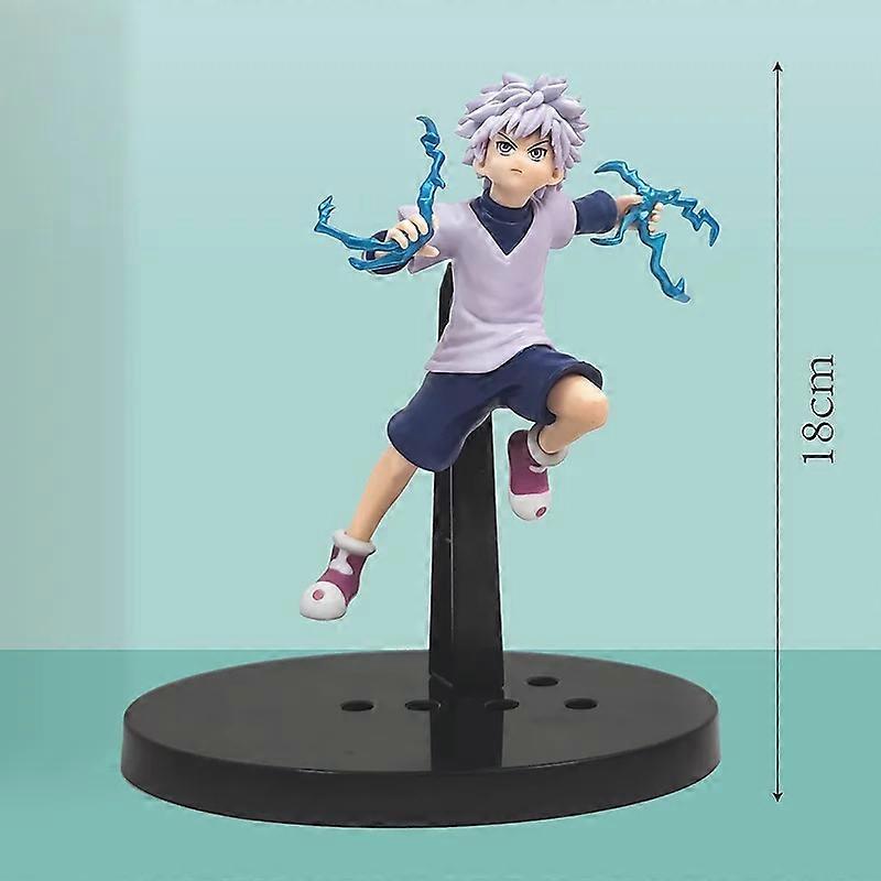 Tongyundacheng Killua Zaoldyeck Gon Freecss Figur Anime Statue PVC Modell 12 cm Actionfigur Sammlerstück Dekoration Ornamente Tongyundacheng Killua Zaoldyeck Gon Freecss Figur Anime Statue PVC Modell 12 cm Actionfigur Sammlerstück Dekoration Ornamente
