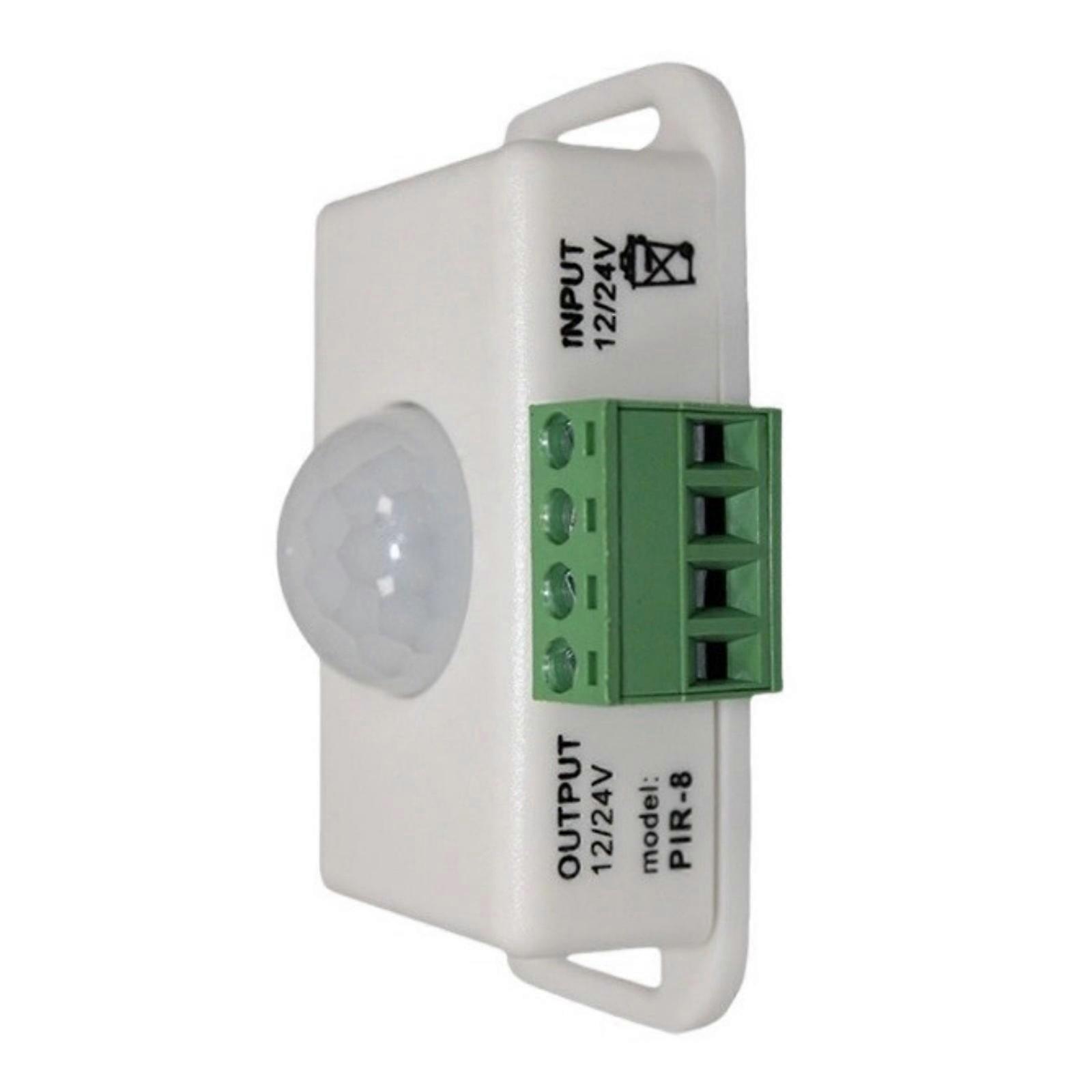 Ultrared Motion Activated LED Light Switch With Auto Memory Function Suitable For Home Use Indoor Lighting Applications  White