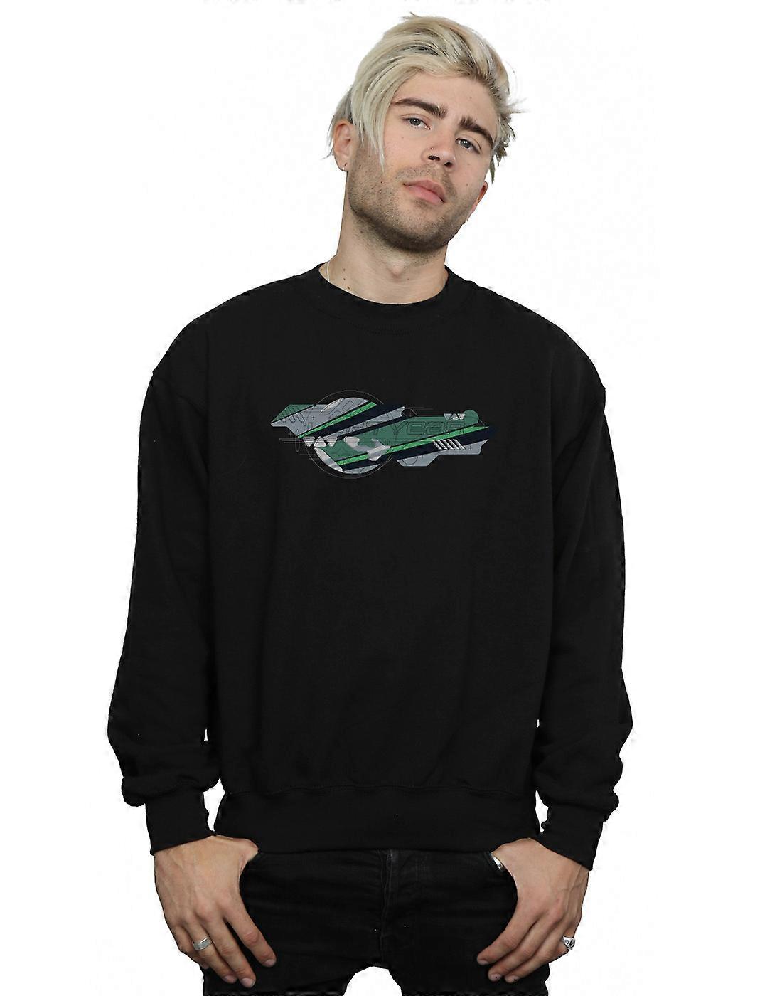 Disney Hombre Lightyear Título Gráfico Sudadera