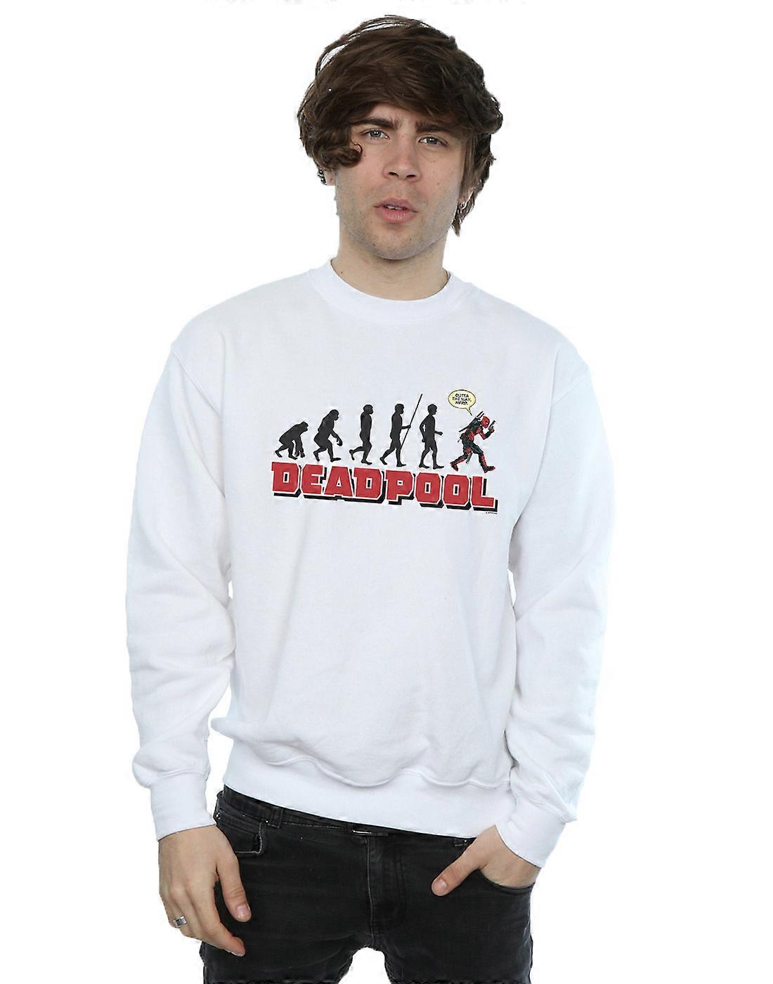 Marvel Men's Deadpool Evolution Sweatshirt