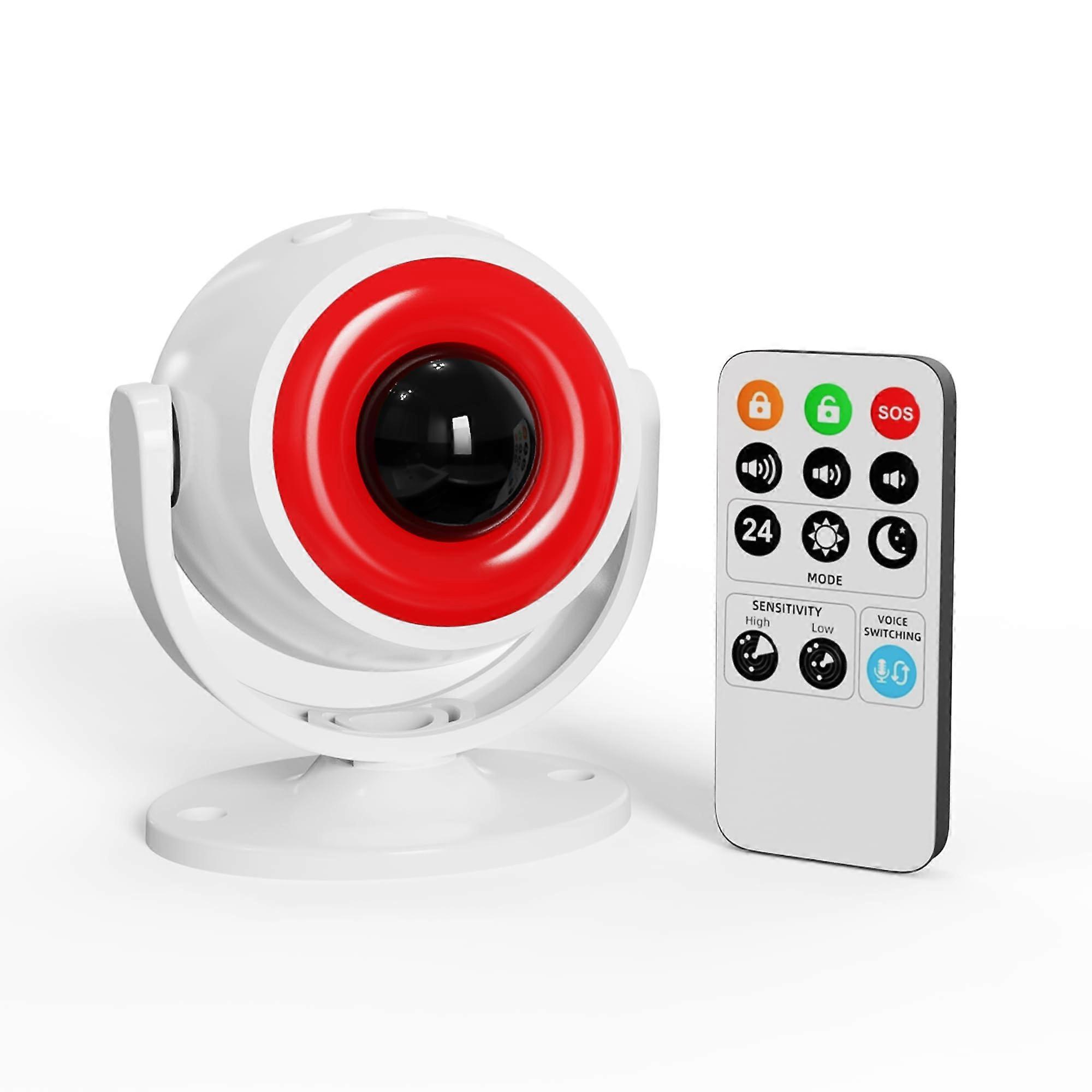 Wireless PIR Motion Sensor Alarm with MultiMode Alert, Pet Friendly, 110° Coverage, 1 Pack