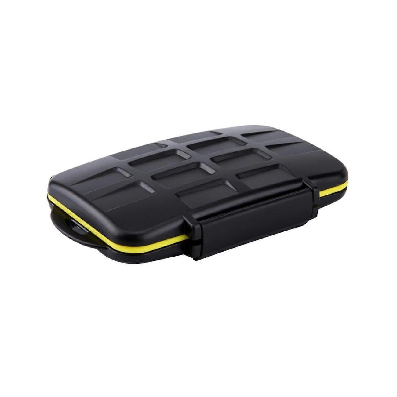 XQD Memory Card Case Waterproof and Shockproof Holder for 6 Cards Dustproof Durable ABS