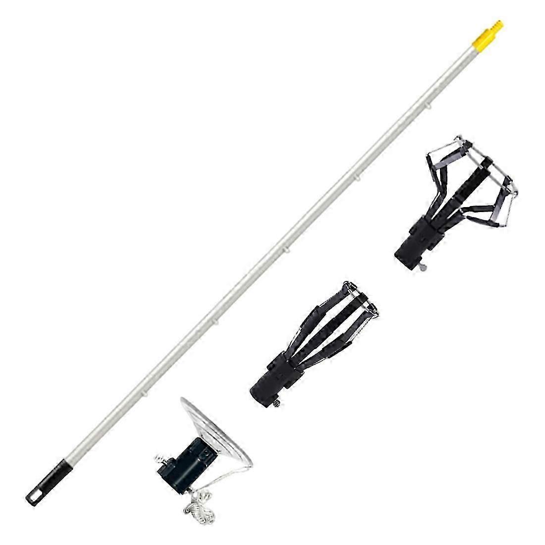 Light Bulb Changer for High Ceilings Multifunctional Light Bulb Extension Pole Changer Compact Suction Cup Bulb Removal