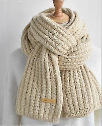 Beige Peplum Scarf for Students