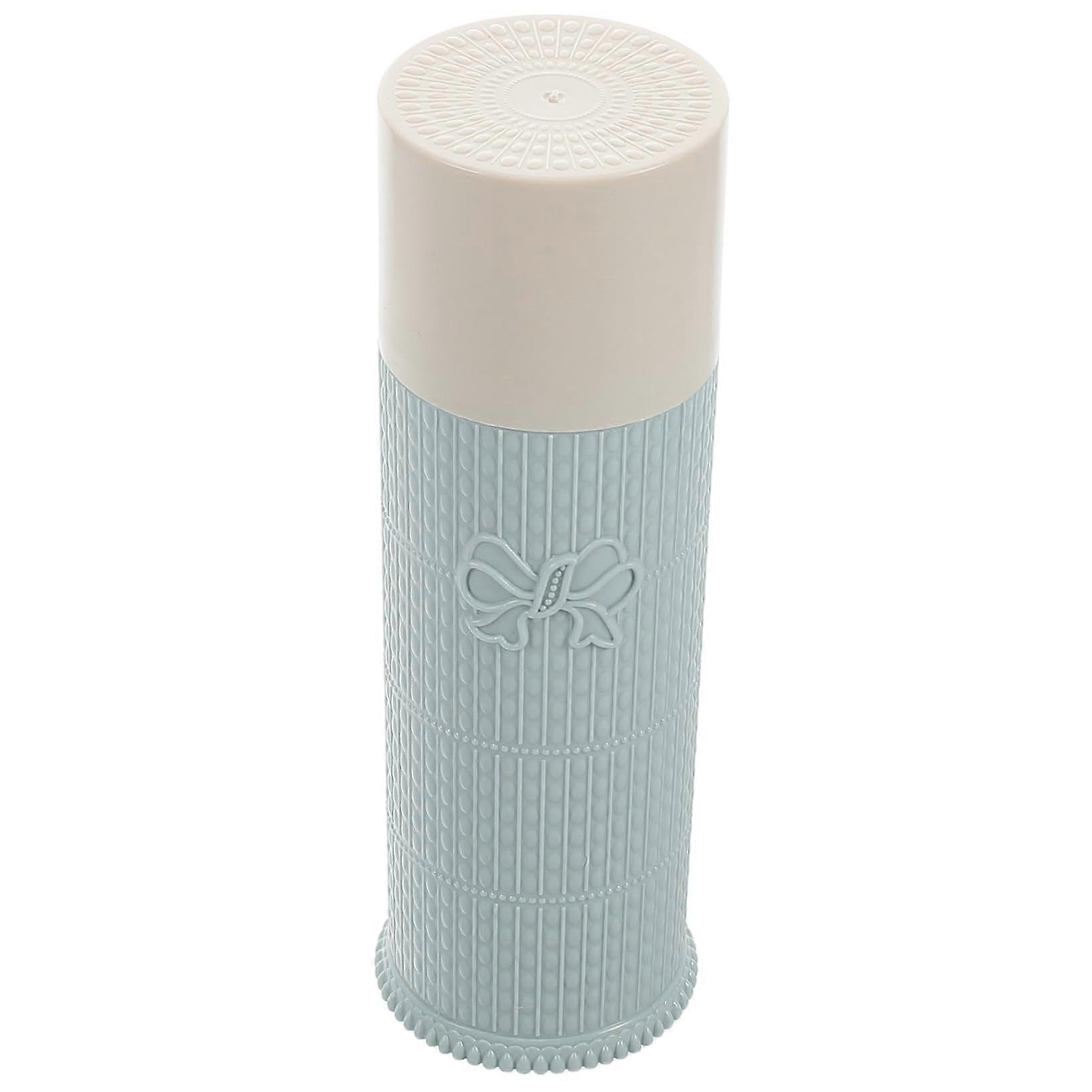 Toothbrush Travel Case with Secure Lid, Compact Holder for Toothpaste and Makeup Brushes