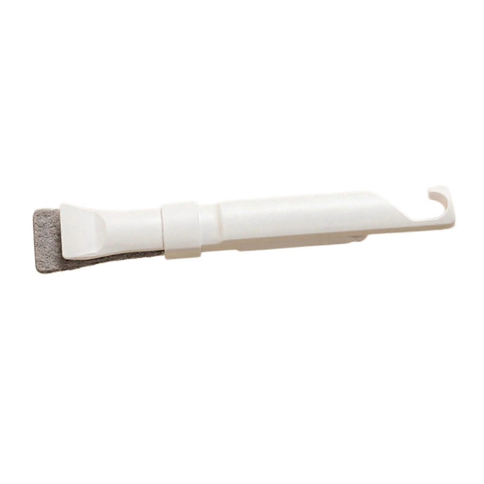 Grout Cleaning Brush with Replaceable Pads for Tile Corners, Crevices and Window Tracks