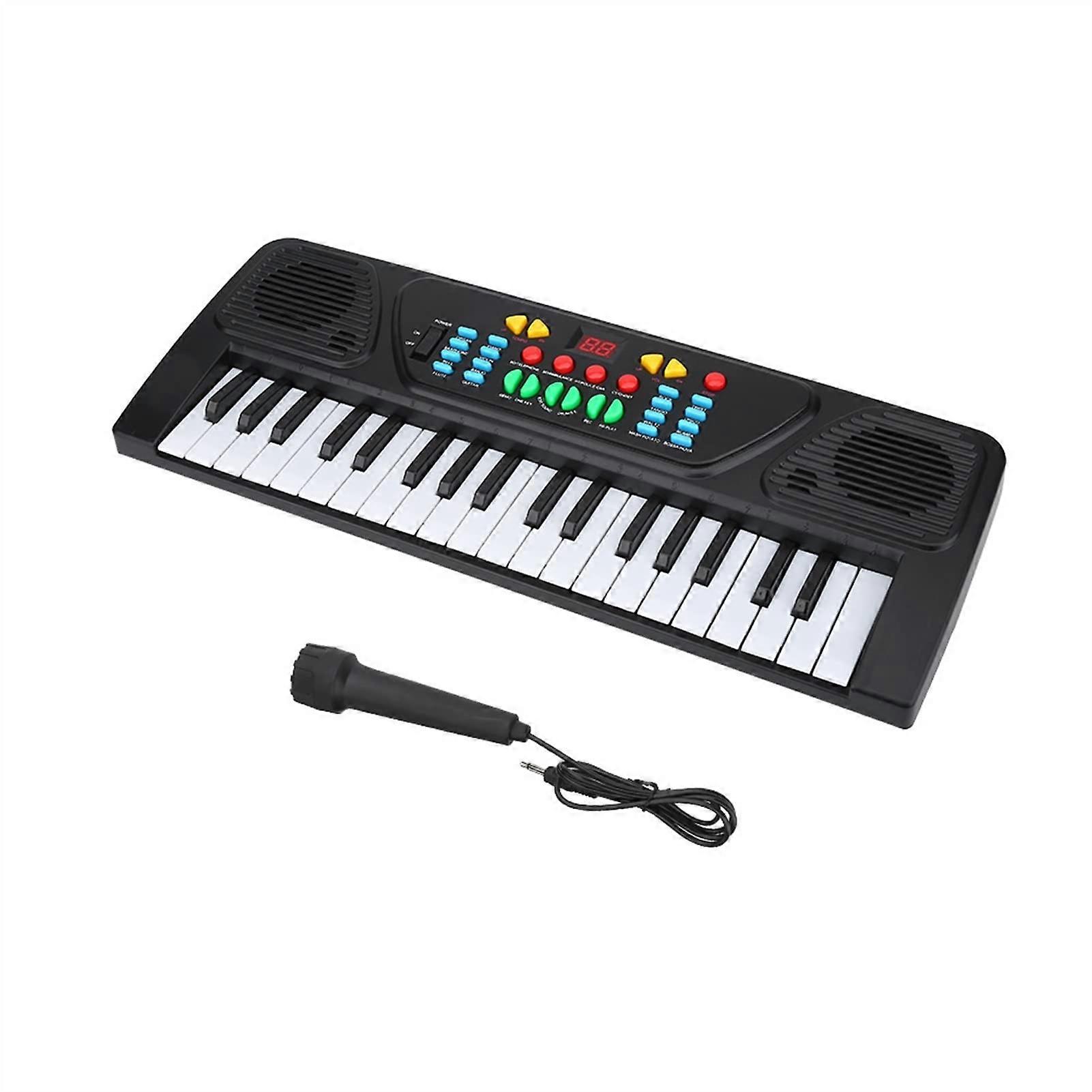 Electronic Keyboard Piano for Beginners with 61 Keys and Music Learning Features