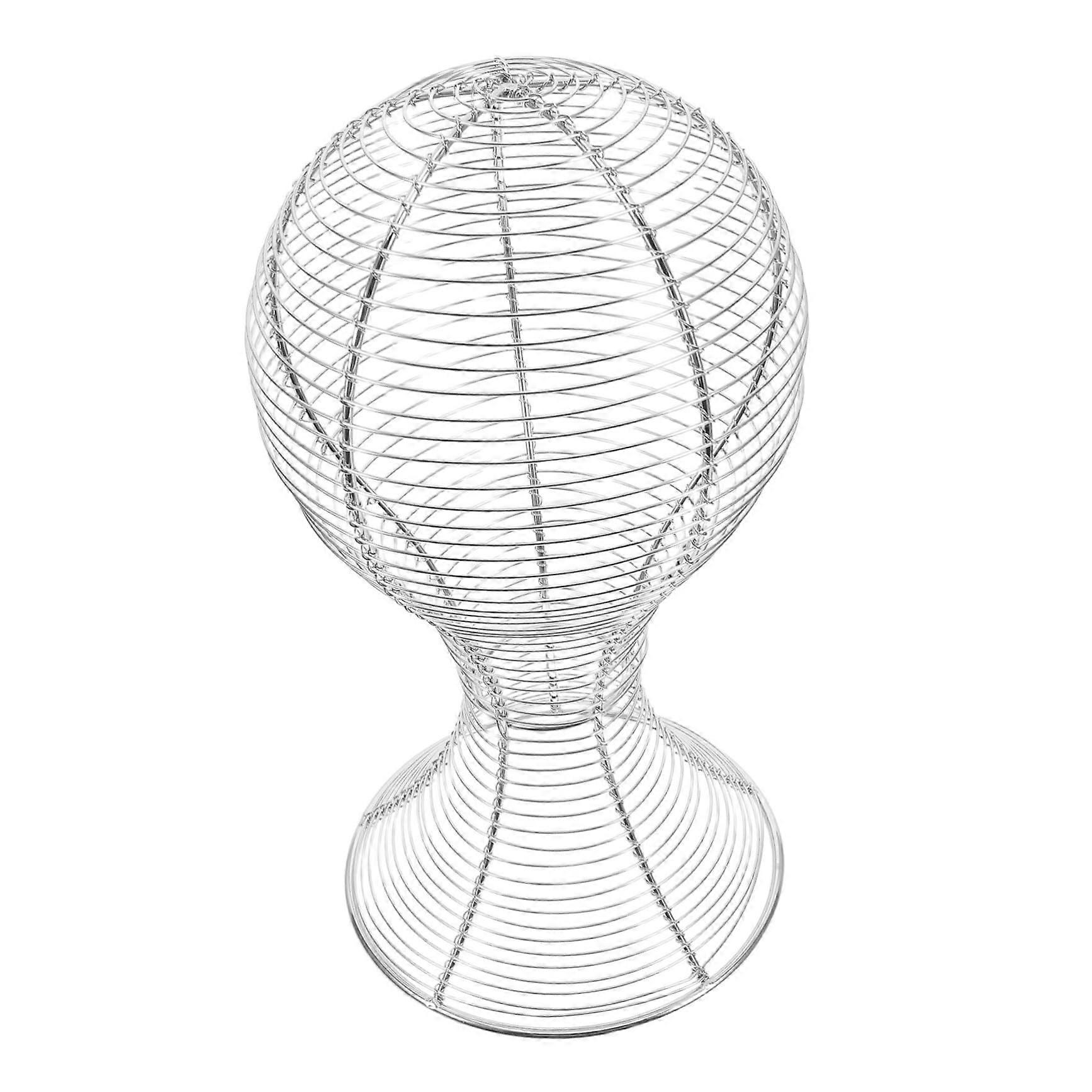 Hat Display Stand with Space Saving Vertical Design, Wire Cap Rack for Retail Stores and Malls