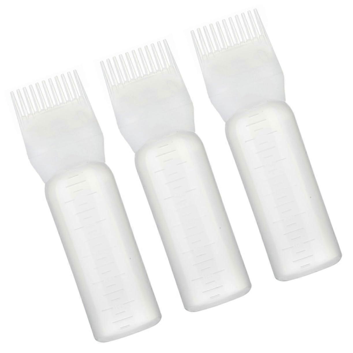 Hair Dye Applicator Bottle with Comb for Precise Root Application and Even Color Distribution