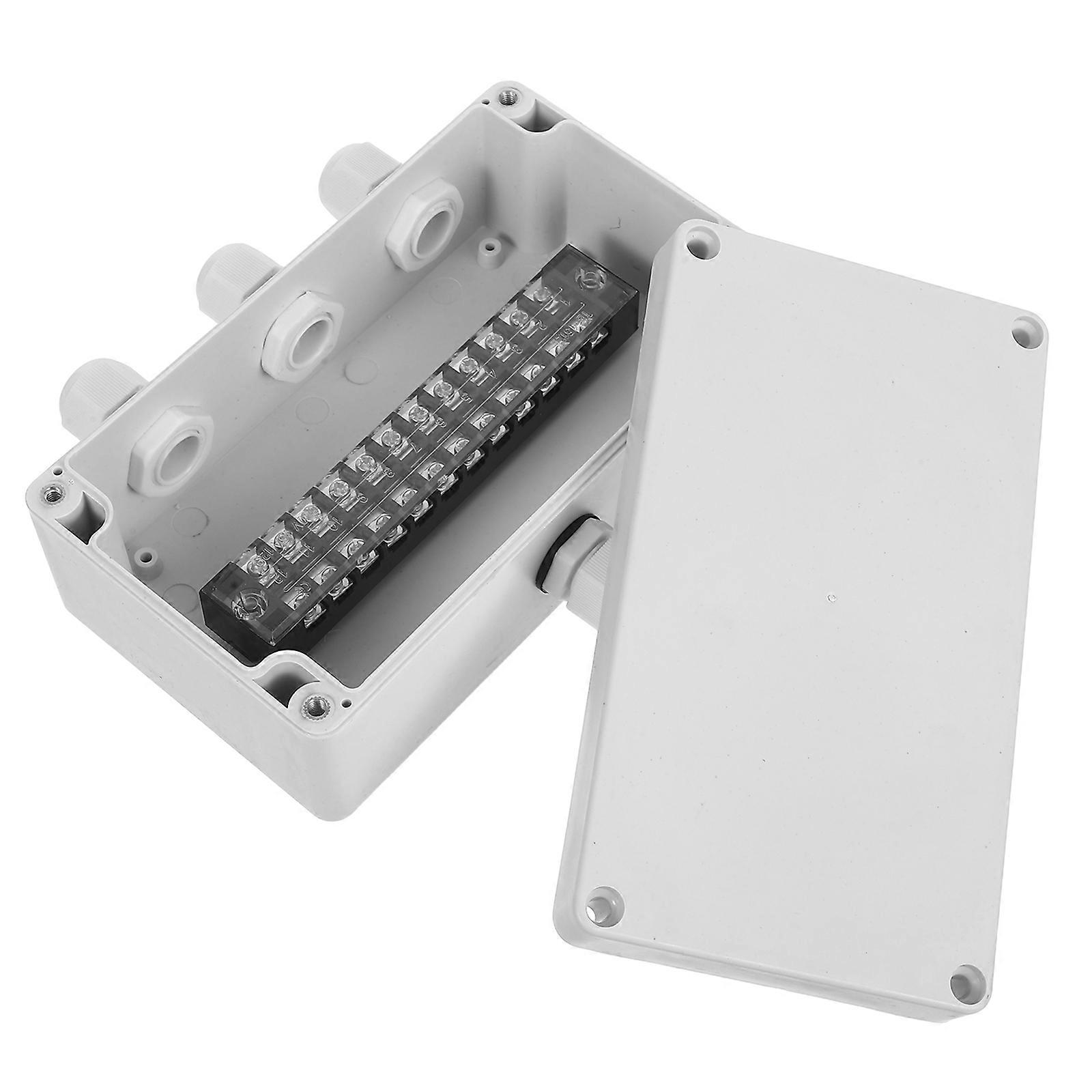 Weatherproof Electrical Box Outdoor Junction Box for Connecting 12 Terminal Distribution