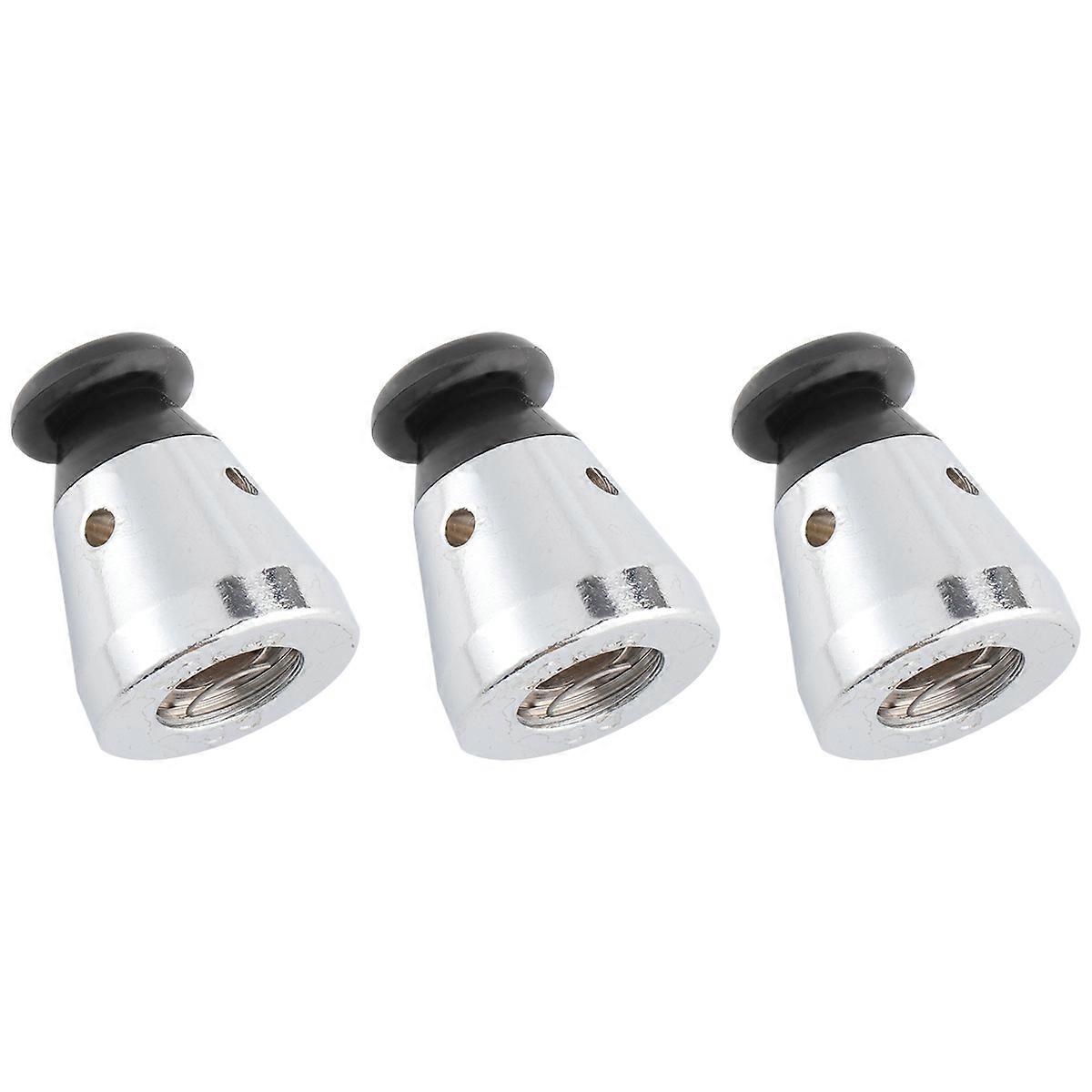 Black Pressure Cooker Relief Valve for Kitchen Use 3Pcs Replacement Set