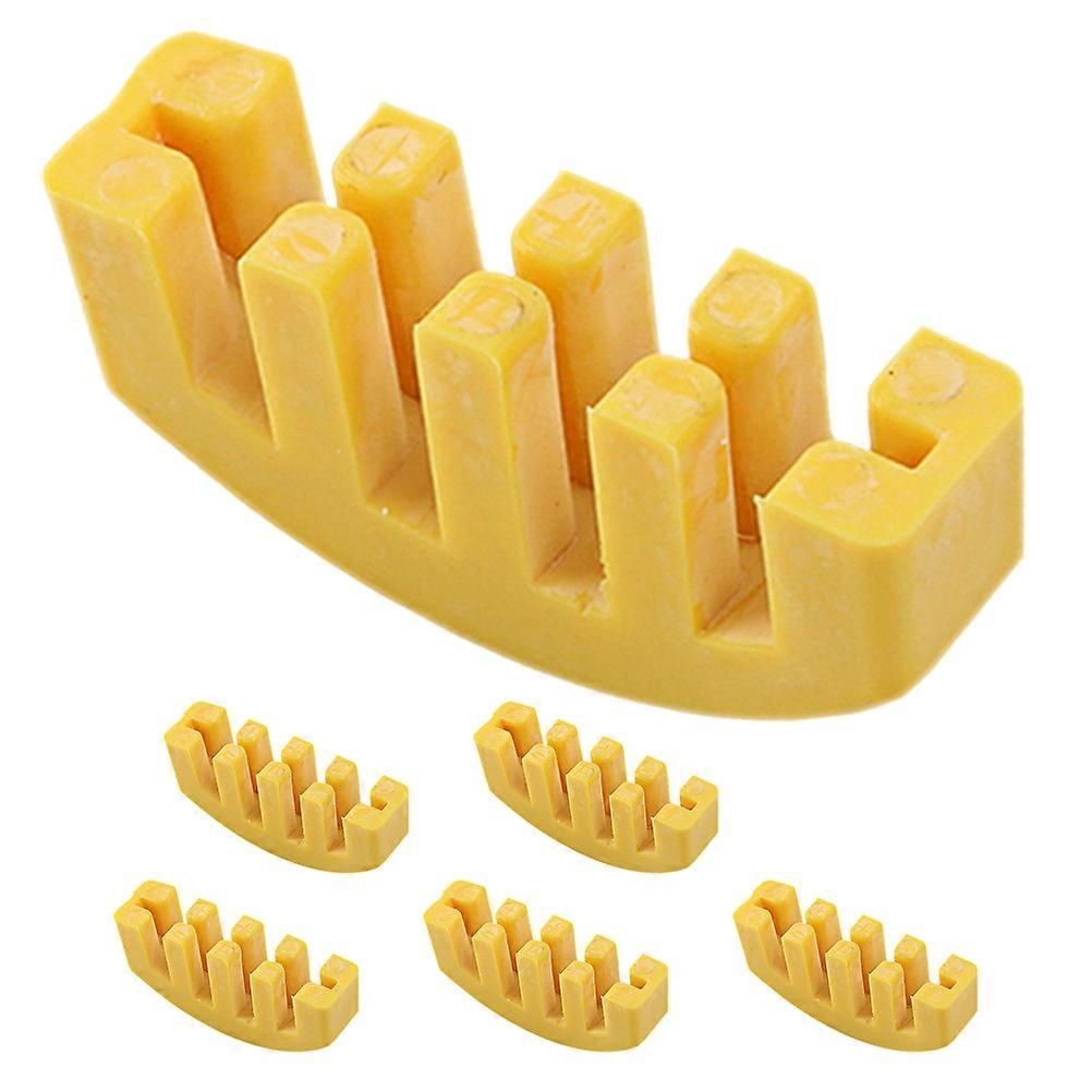 Rubber Violin Practice Mutes for Violin Use 6Pcs Instrument Accessories