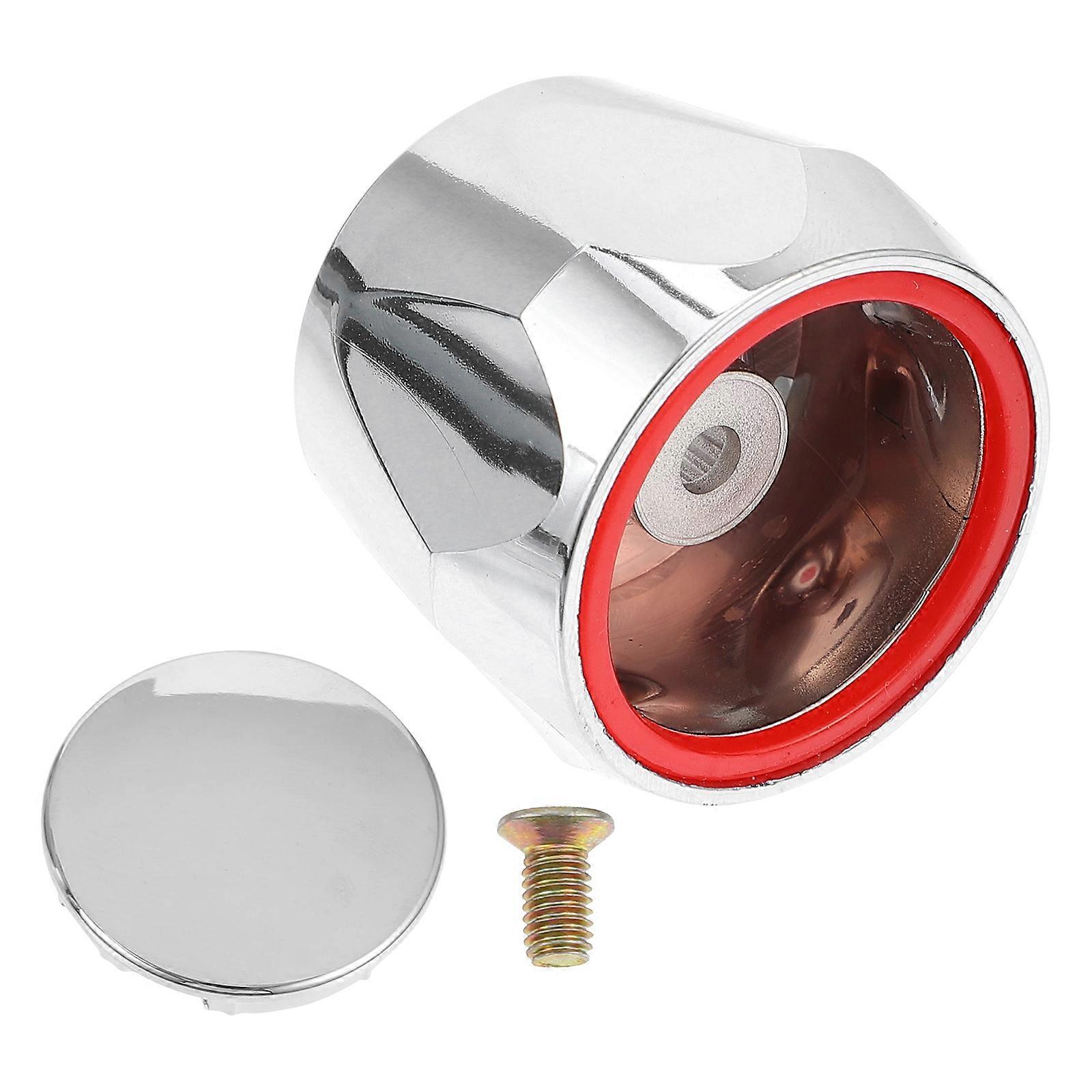 Handle Mechanism Replacement Kit Red Square Plastic Buttons For Bathroom 5Pcs