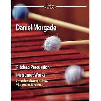 Daniel Morgades slagverksinstrumenter: Soloverk og trioer for marimba, xylofon og vibrafon.