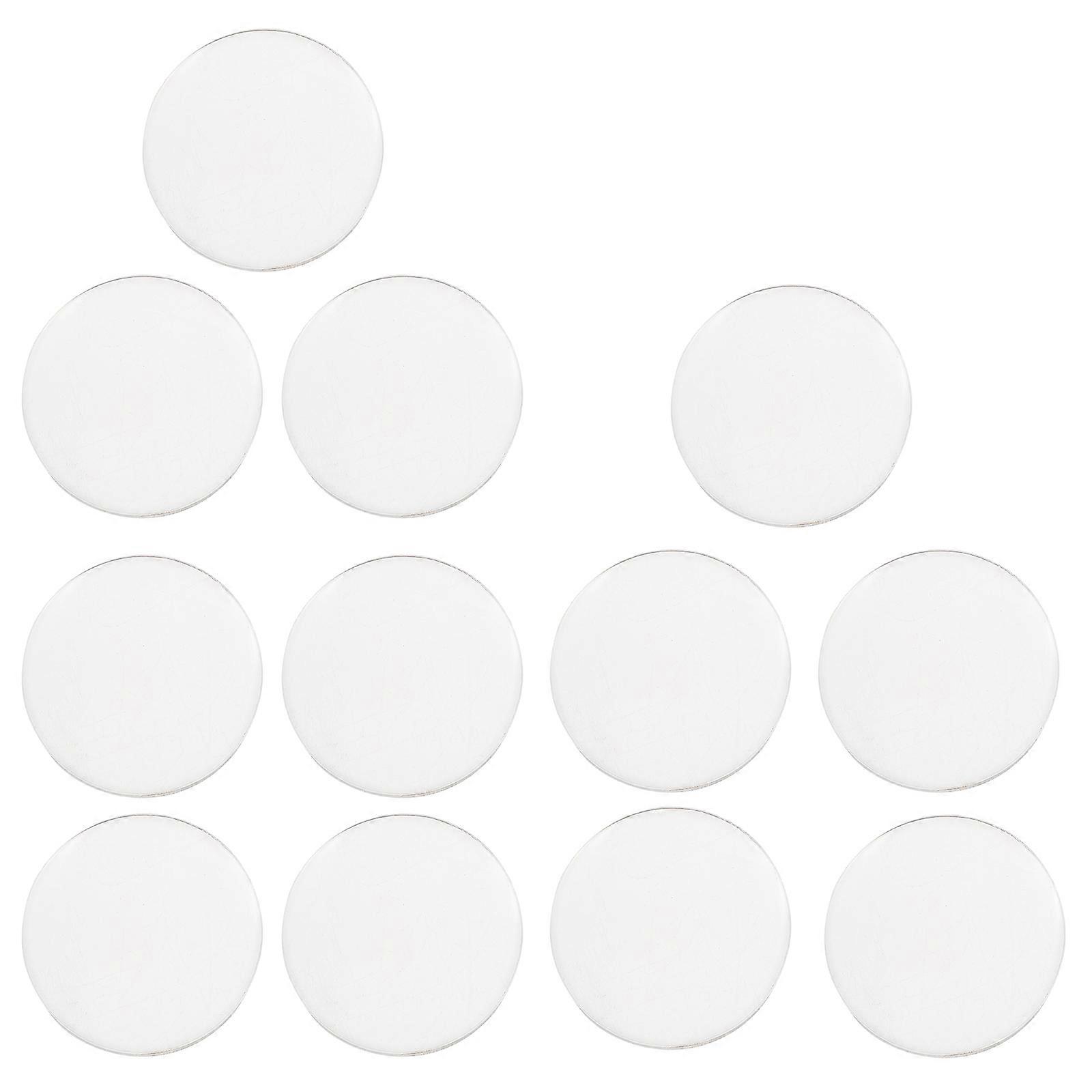 Transparent Convex Lens Optical Lens for Lab Use 48Pcs Magnifier Set