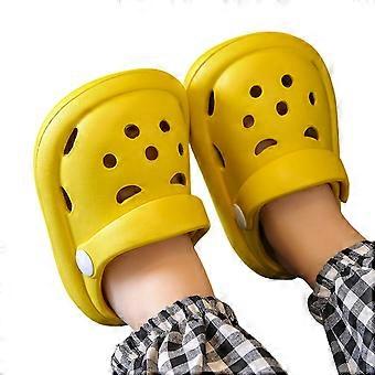 Jungen-Hausschuhe für Kinder, weiche Sohle, leicht, atmungsaktiv, bequeme Pantoletten für Kleinkinder und Kinder im Alter von 1-8 Jahren (Schuhgröße 4-5 Jahre)
