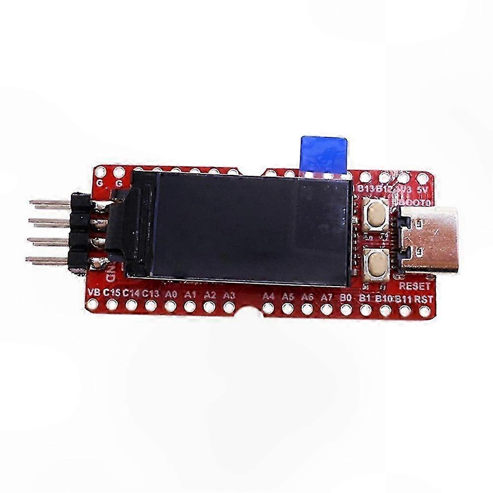 RISC-V MCU Development Board with 0.96" OLED Screen & 8-pin Interface