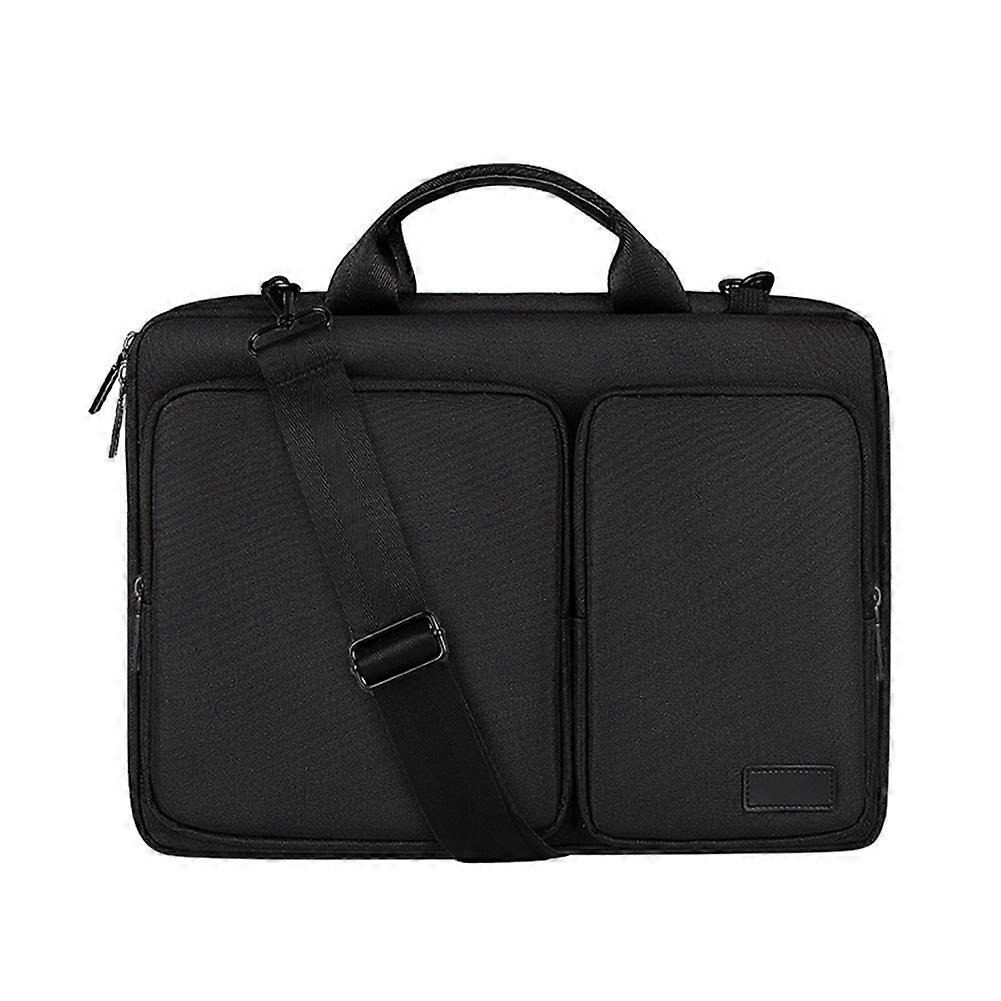 Zipper Binder with Sturdy Shoulder Strap & Multiple Pockets,for Office School Use, for Laptops,13.3