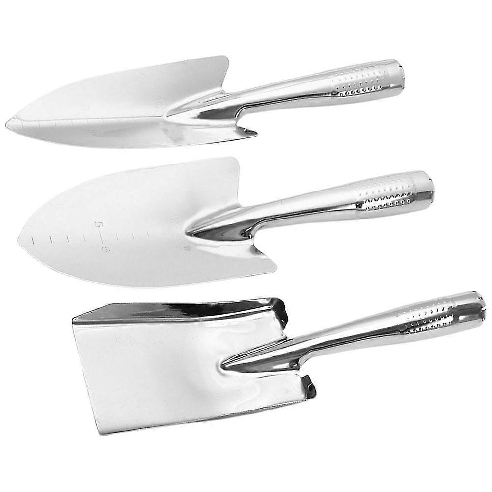 Stainless Steel Garden Multi-Function Hand for Weeding 3Pcs