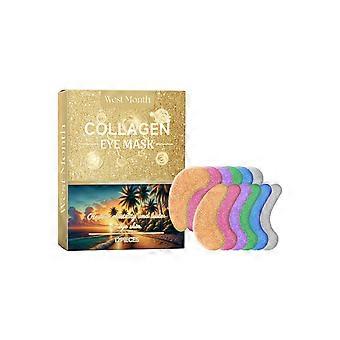 West Month Collagen Eye Masks Moisturizing And Hydrating, Tightening Eye Skin, Reducing Eye Bags, Dark Circles, And Fine Lines