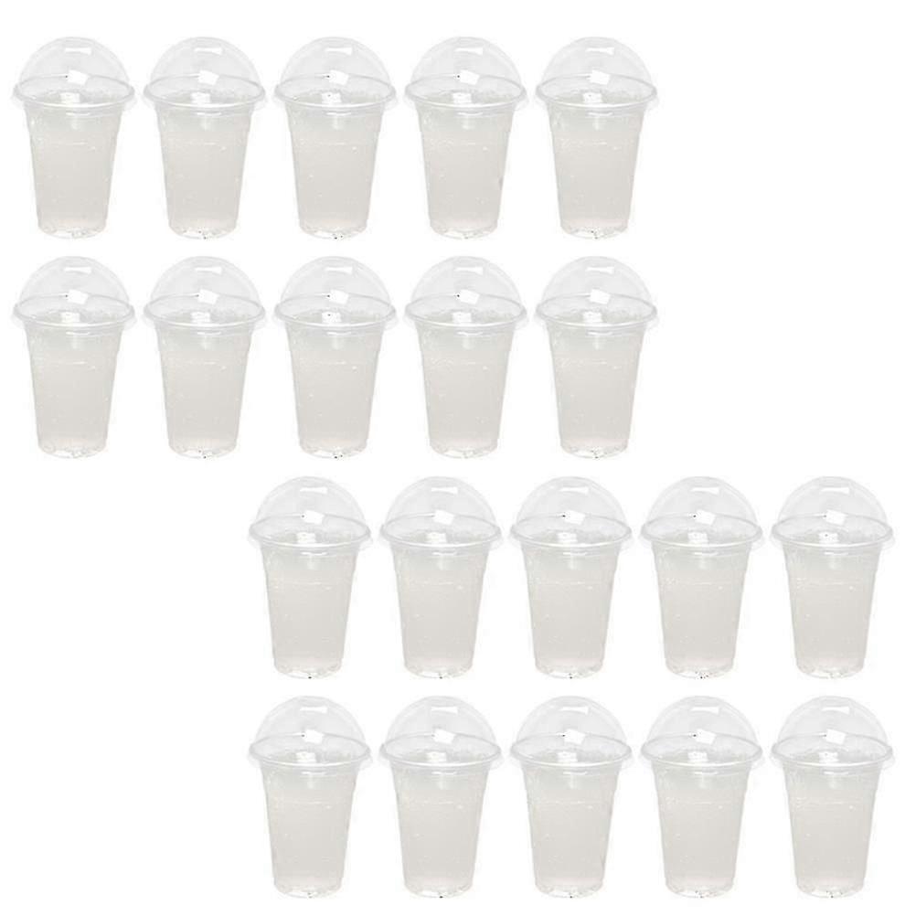Plastic Cups with Lid, Featuring Opening Design compatible Convenient Refilling, Reliable Quality