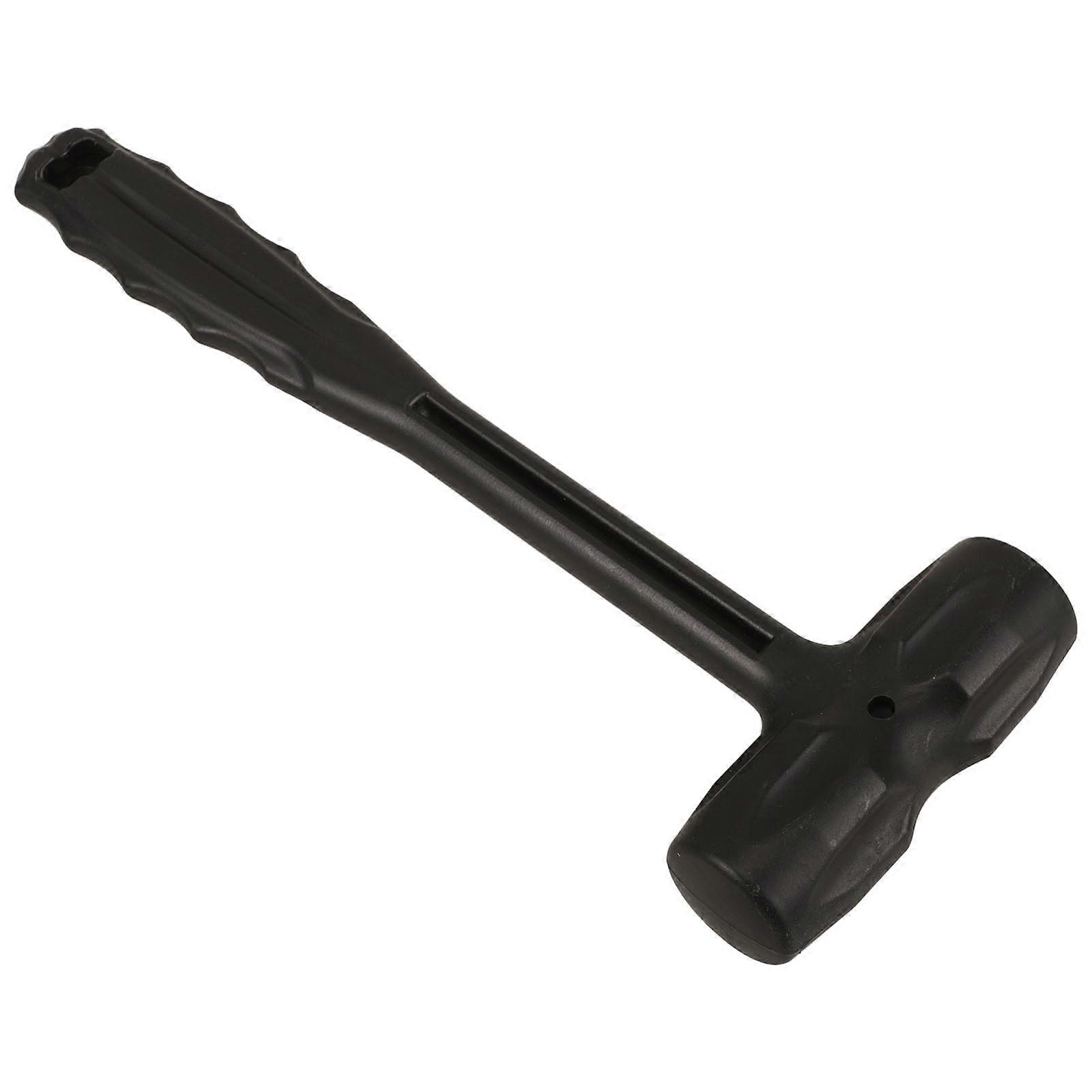 Black Woodworking Mallet Multi-Use Plastic Mallet Designed for Flooring Installation