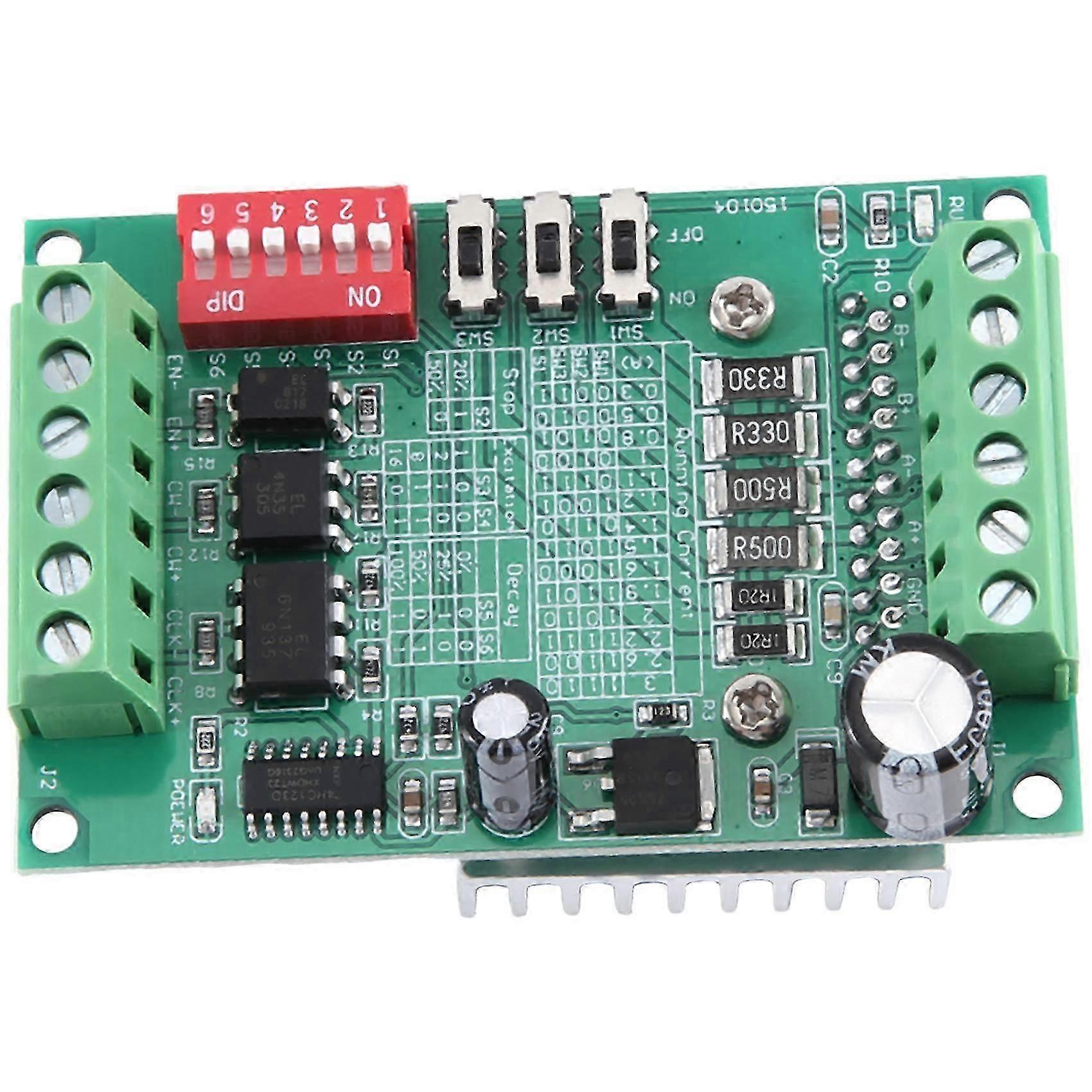 TB6560 3A Stepper Motor Driver 10-Speed Current Multi-Function Stepper Motor Driver Board Single Axis Controller Perfekt