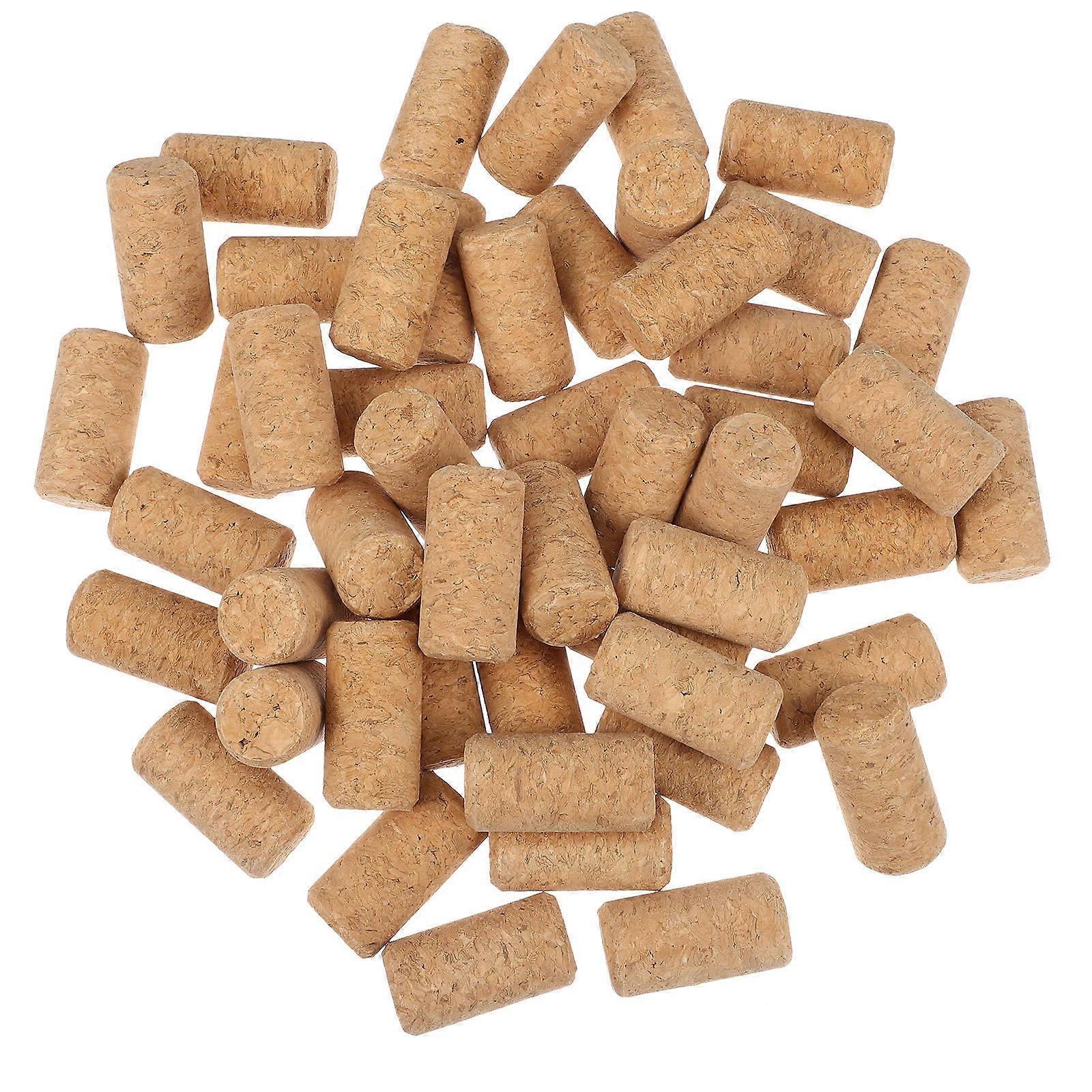 Brown Stoppers for Sealing 50Pcs Replacement Corks