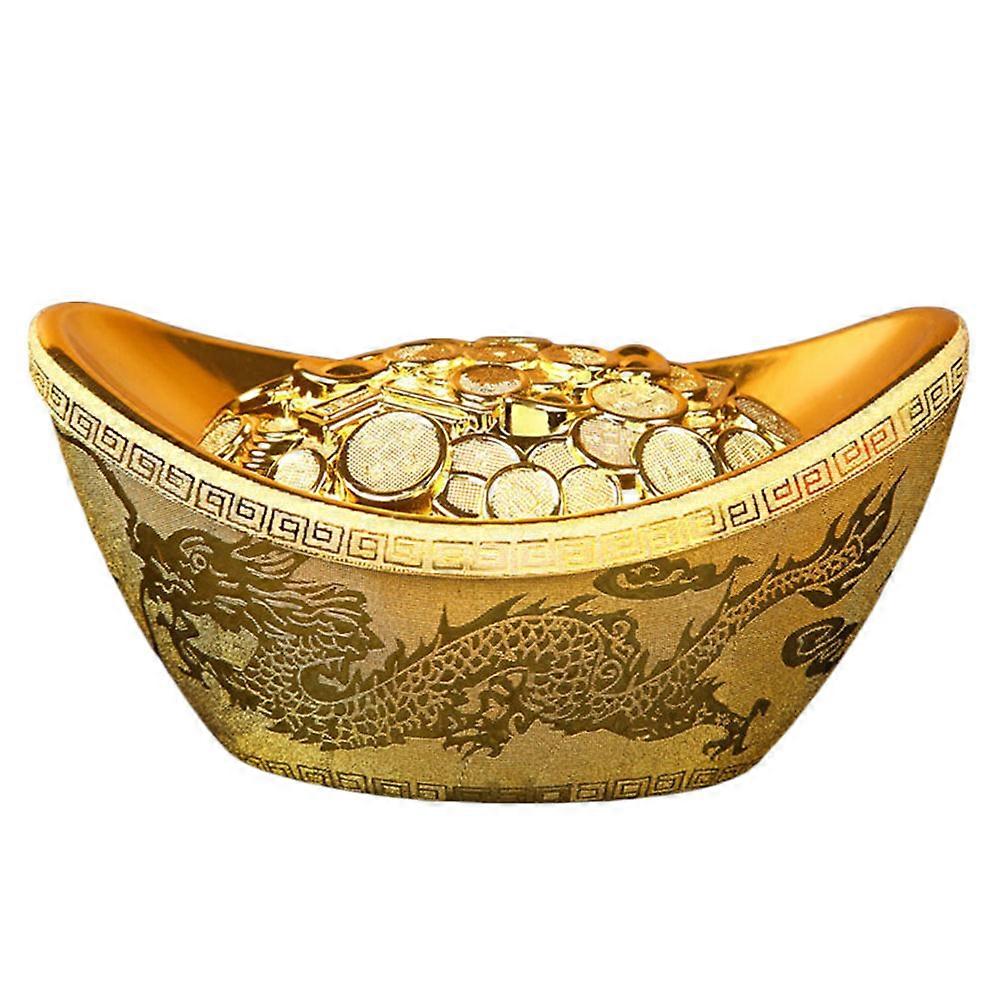 Gold Ingot Candy Box Creative Candy Storage Container for Wedding 1Pcs