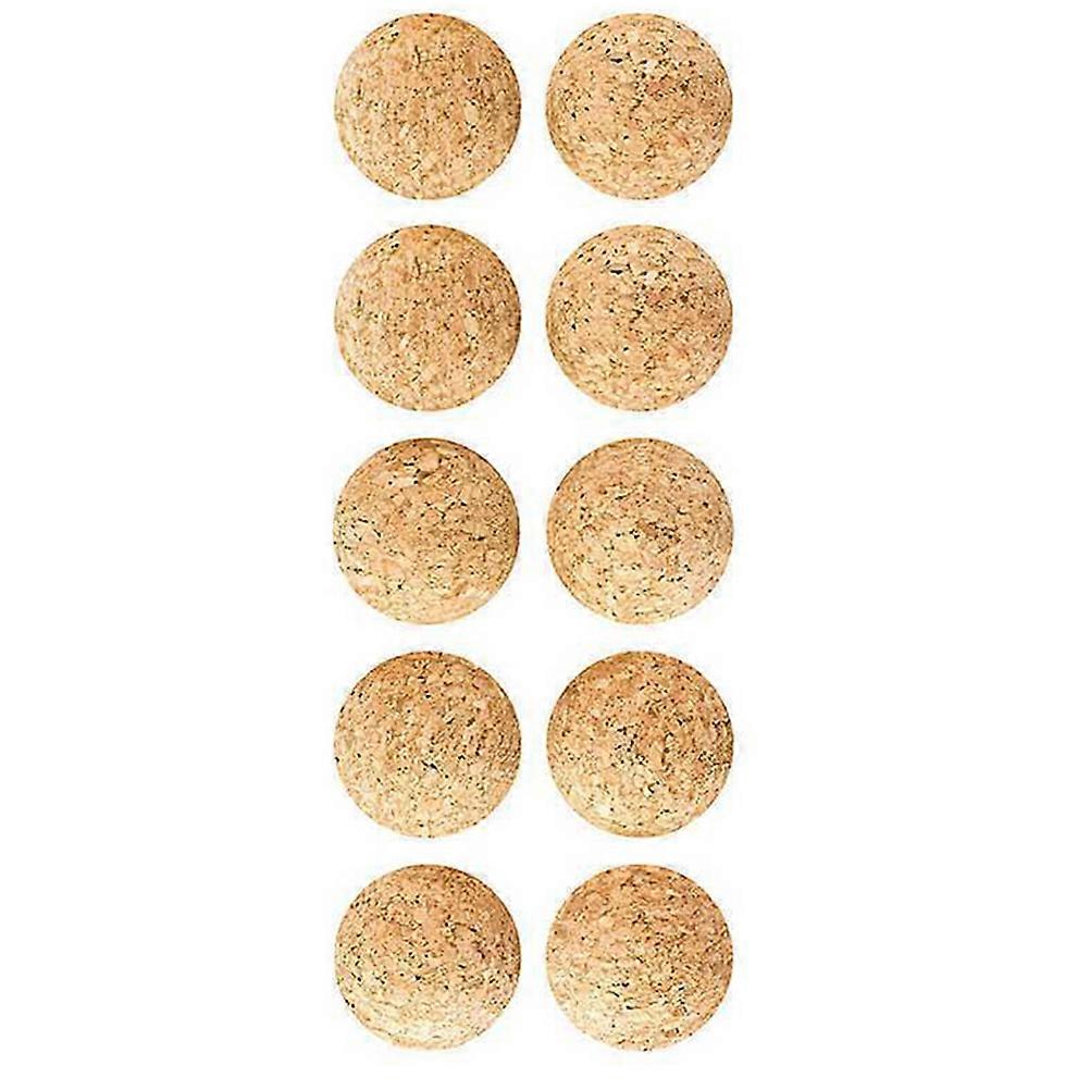 Bordfodbold i træ, beige, 20 stk.