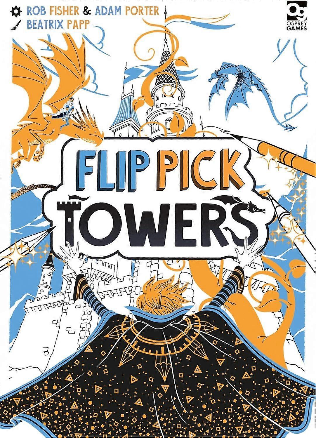 Flip Pick Towers Board Game