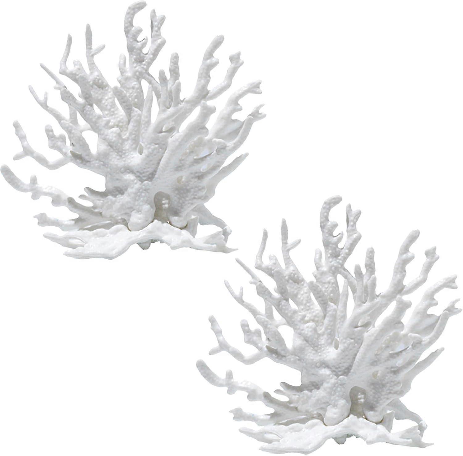2-Piece Simulated Coral Decoration Set