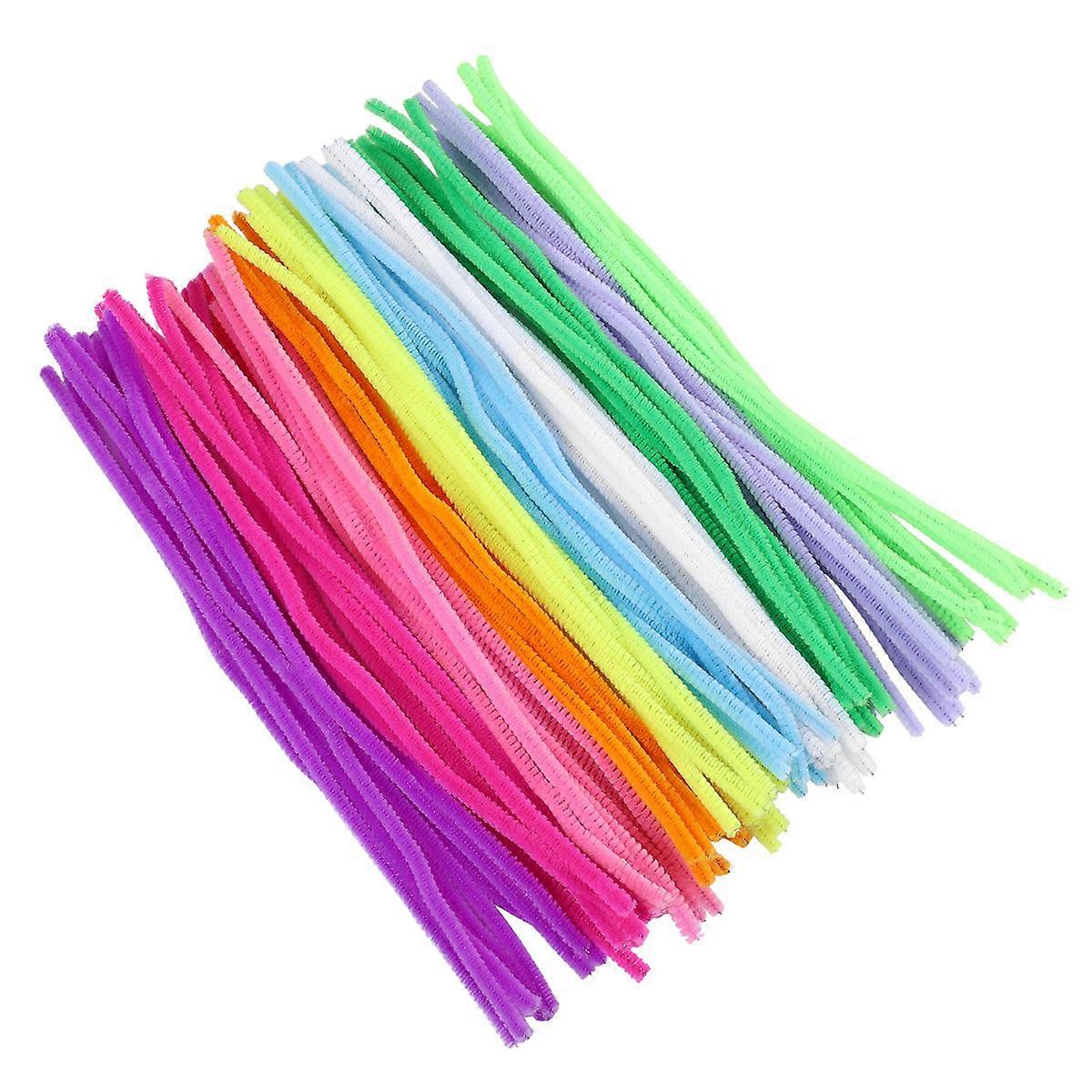 Toy Cleaner Creative Gift DIY Craft Material Colored Pipe Cleaners Classroom Projects
