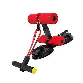 Multifunctional Sit Up Assistant Enhances Cores Strength Training Sit Up Aid Cores Trainer With Soft Padding For Comfort  Red