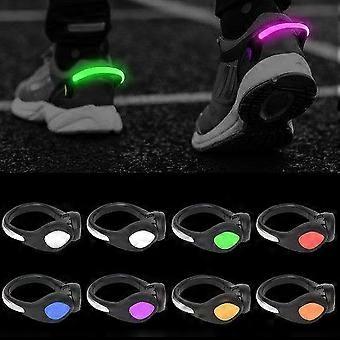 8 Pack Clip-On LED Shoe Lights for Runners - Waterproof, Lightweight, Universal Fit for Nighttime Safety & Visibility