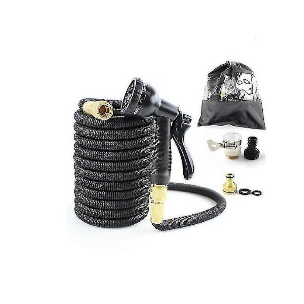 Flexible water pipe with powerful nozzle