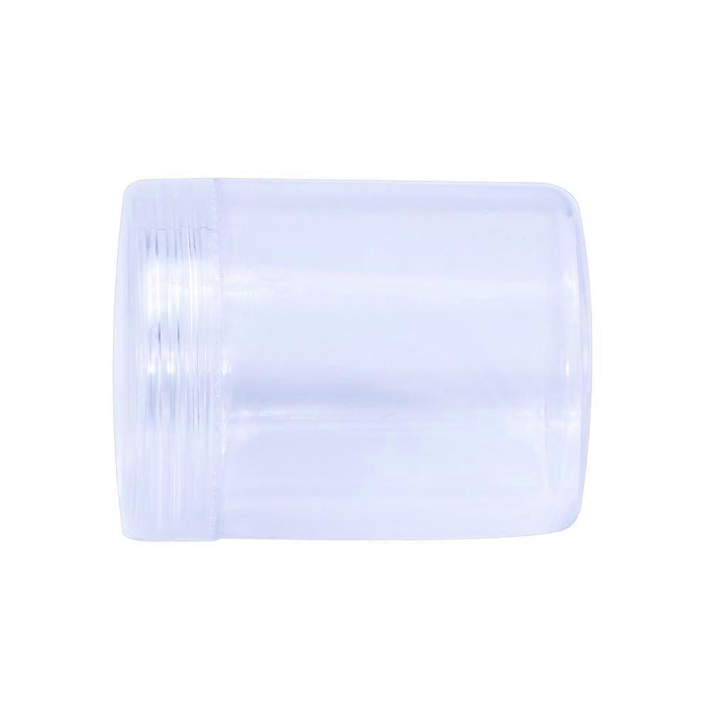 6 Pcs Round Sub-Bottles Portable Cream Travel Boxes Transparent Mini Containers Solid Storage Cosmetic Sample Bottles