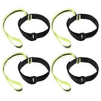 4 Stücke Sport Handschuh Sicherheitsgurt Elastischer Skihandschuh Leinenhalter Skihandschuhe Leine Handschellen zum Skifahren, Snowboarden und Outdoor-Aktivitäten
