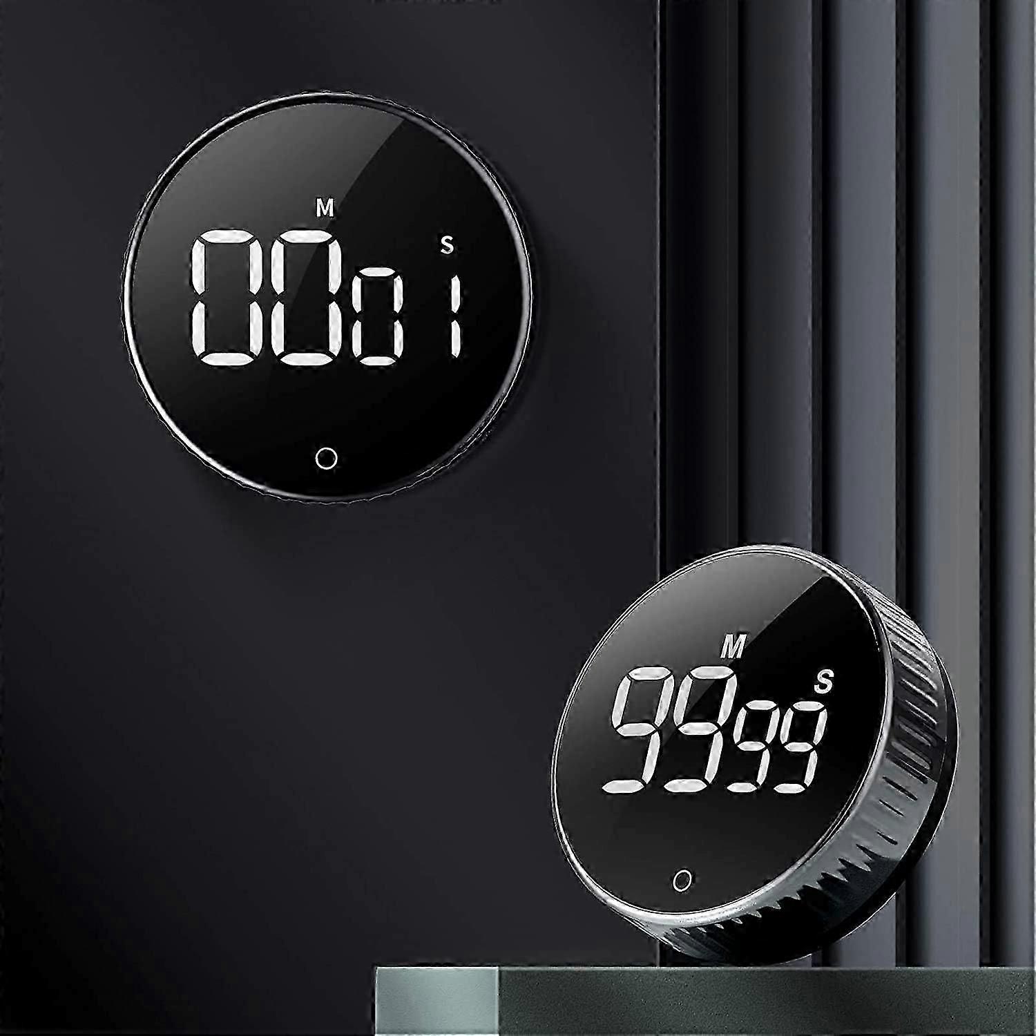Digital Kitchen Timer with Countdown, Magnetic, LCD Display, 99-Minute Timer for Cooking, Baking, Classroom