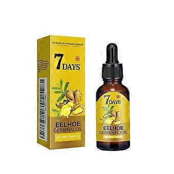 1-6 SZTUK EELHOE Imbirowe serum na porost włosów 20 ml 7-dniowy olejek eteryczny do pielęgnacji włosów na wypadanie włosów i włosy Re