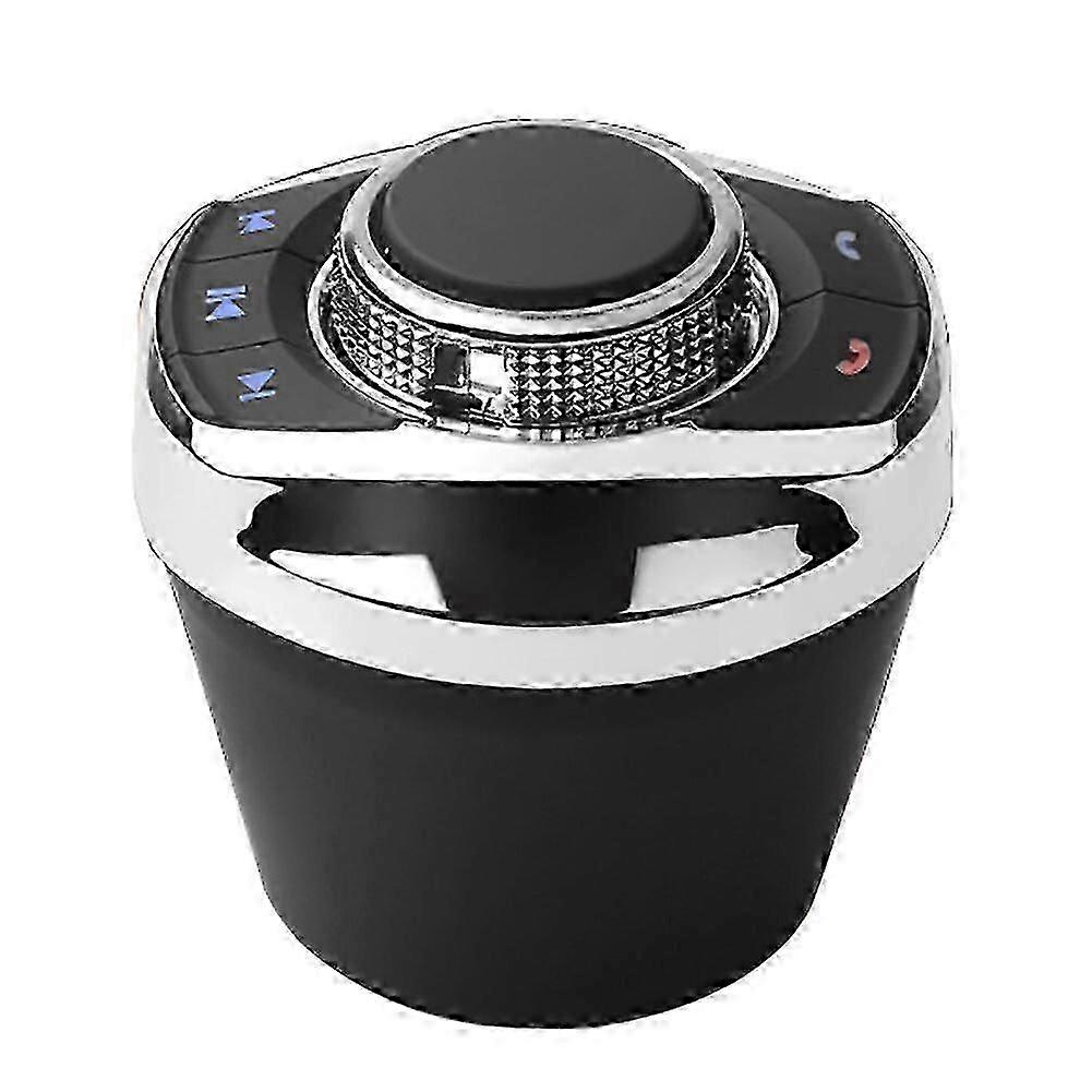Car Wireless Steering Wheel Button With Led 8-key Functions For Navigation Player