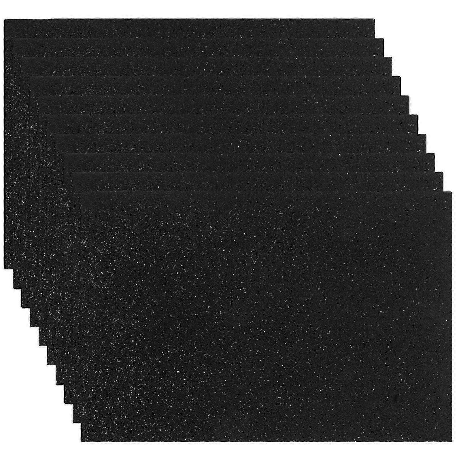 Glitter Gold Sponge Sheets, 10Pcs Multi-Function for DIY Craft Projects