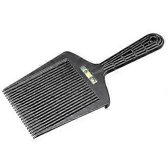 Barber Flat Top Comb Liquid Oil Hair Comb Angle Adjustment Large Teeth Comb Barber Shop Comb Liquid Oil Hair Comb (2st, Svart)