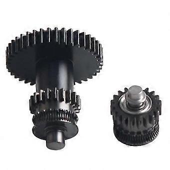 Nano-Coated 3D Printer Extruder Gear Assembly for Dual Extrusion Systems