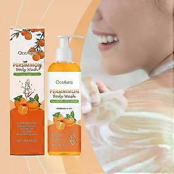 Persimmon tvål för kontroll av kroppslukt Renande deodoriserande Persimmon Body Wash för att eliminera kroppslukt under armhålorna, intima insidan av låret, bikini är