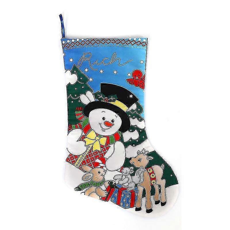 Christmas festive stocking decorations 1pcs