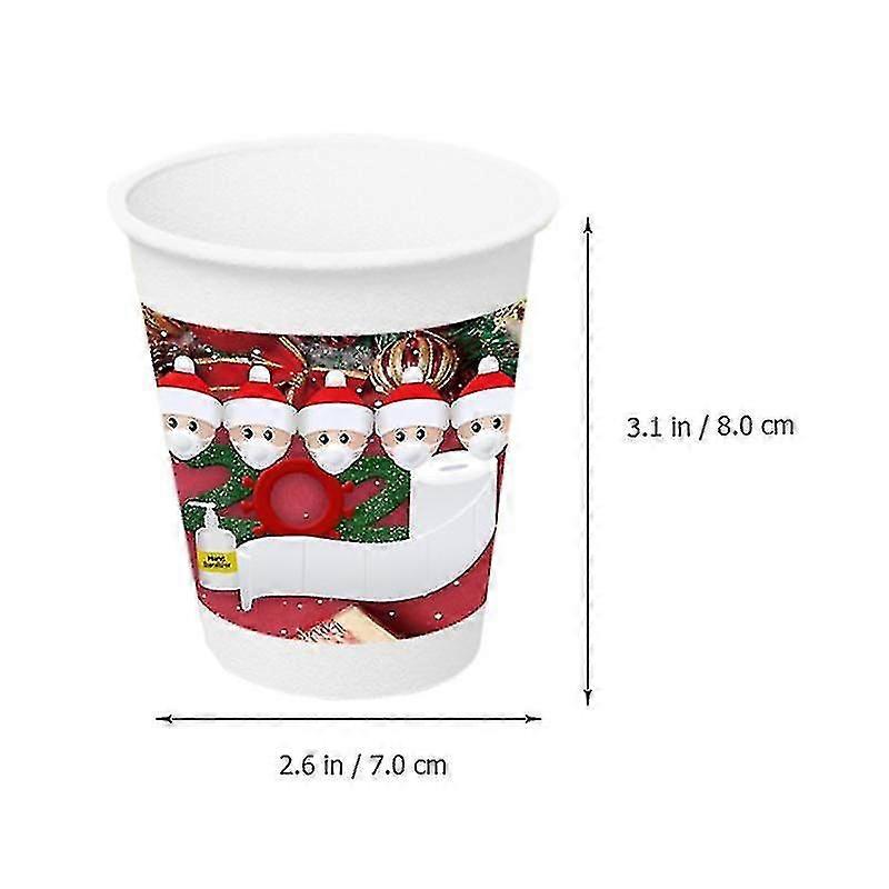 20pcs Christmas Cup