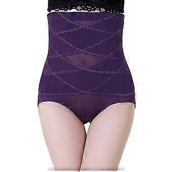 Tummy Control -muotivaatteet naisille Korkeavyötäröiset muotivaatteet Pikkuhousut Firm Control Pehmeä ja mukava vartalo (violetti)